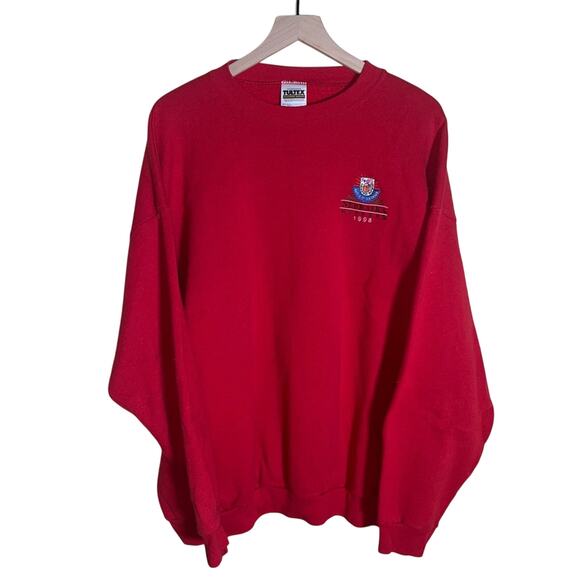 VINTAGE NEBRASKA CORNHUSKERS 90s embroidered 1998 Orange Bowl crewneck XL - Picture 1 of 4